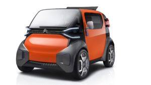 Selline võiks tulevikus välja näha üks linnaauto, mida saab rentida kas või viieks minutiks. (C) Fotod: Citroën.