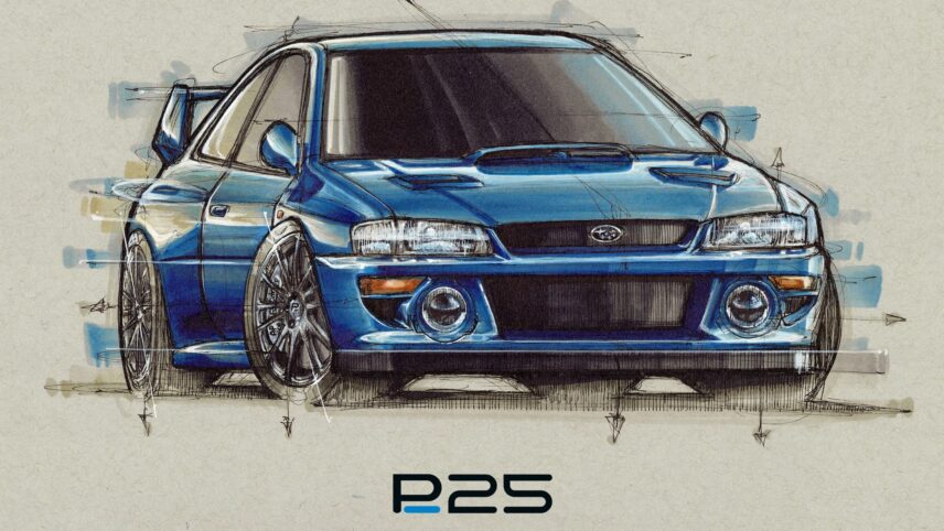 Prodrive P25: Subaru WRC autode ehitaja valmistab kuulsa 22B baasil 25 uut moodsa tehnoloogiaga autot
