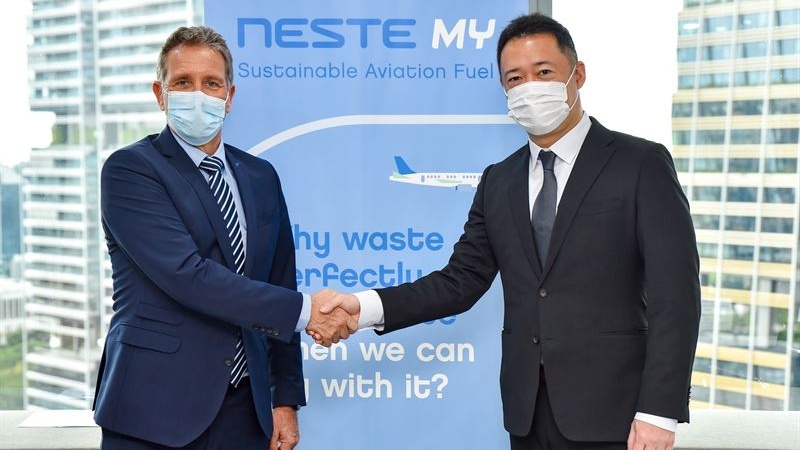 Neste ja ITOCHU panevad seljad kokku ning hakkavad laiendama jätkusuutlikku lennukikütuse kättesaadavust Jaapanis