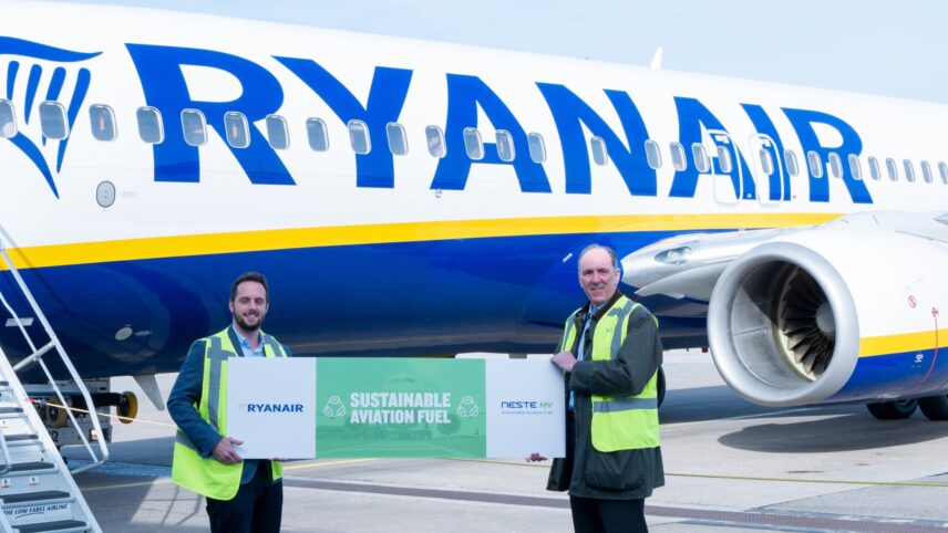 Esimene samm: Ryanair hakkab osaliselt oma lendudes kasutama Neste taastuvallikatest toodetud lennukikütust