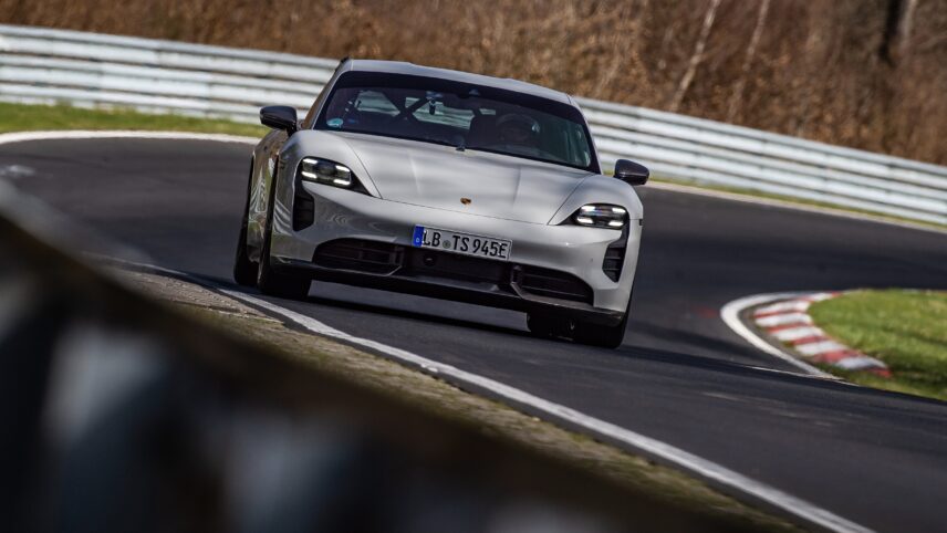Porsche Taycan Turbo S on uus elektriline Nürburgringi kuningas