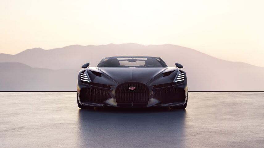 Bugatti W16 Mistral saab kuulsa mootori luigelauluks