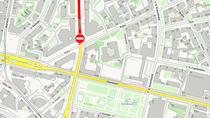 Tallinna kesklinna suur liiklussõlm läheb pea aastaks remonti. Mida peab autojuht arvestama?