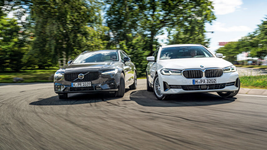 Volvo V90 vs BMW 520: kumba luksusdiislit pikemateks sõitudeks eelistada?