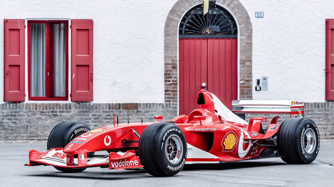 Endine Schumacheri Ferrari F1 auto läks oksjonil kaubaks enneolematu summa eest