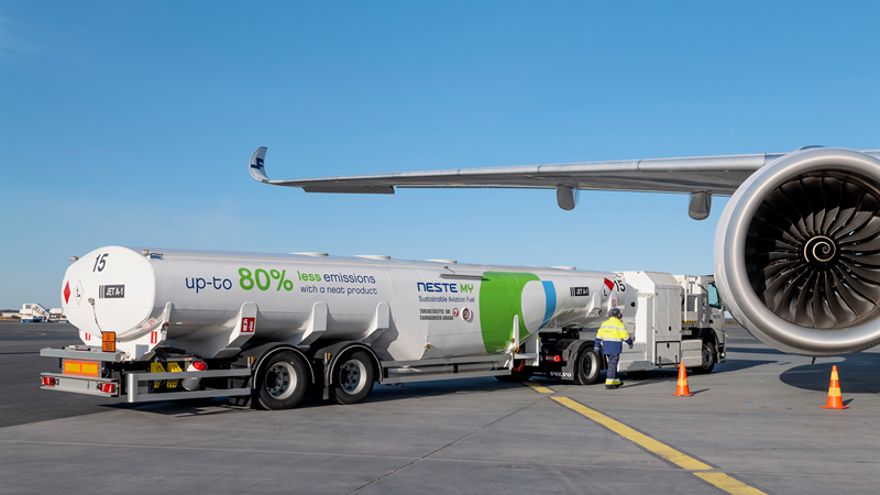 Neste ja Airbus ühendasid jõud, et kiirendada taastuvallikatest lennukikütuse kasutuselevõttu