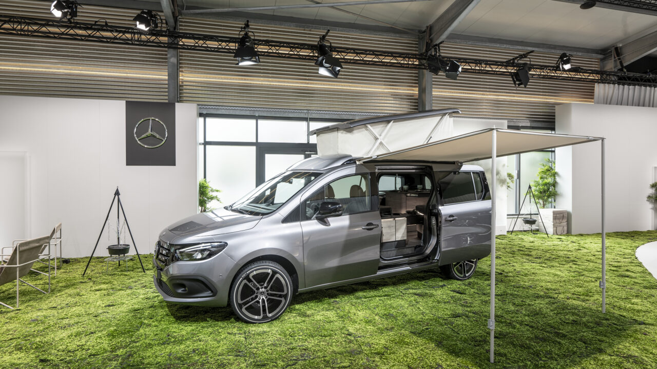 Mercedes tutvustas elektrilise matkaauto kontsepti, aga huvitavam on hoopis selle moodullahendus