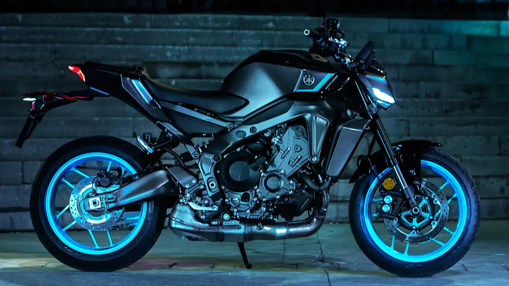 Pildid: Yamaha uuendab oma populaarset MT-09 mootorratast