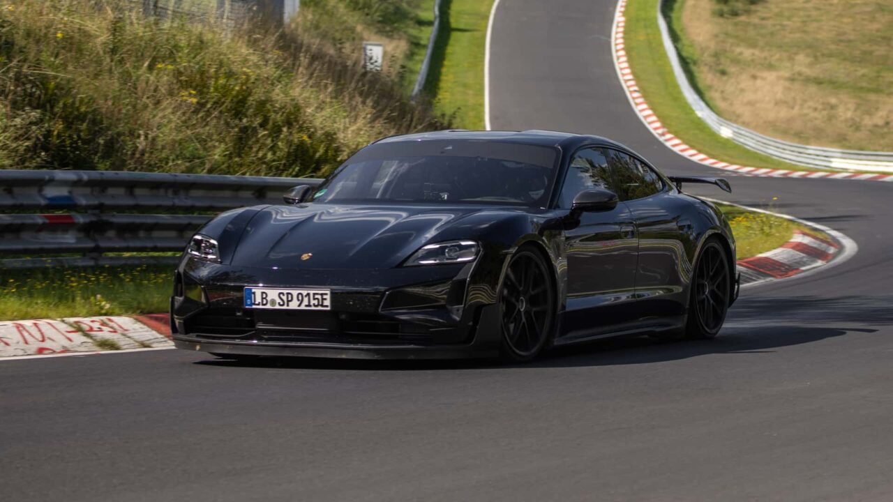 Porsche Taycani saabuv superversioon tõmbas Nürburgringil Teslale koti pähe thumbnail
