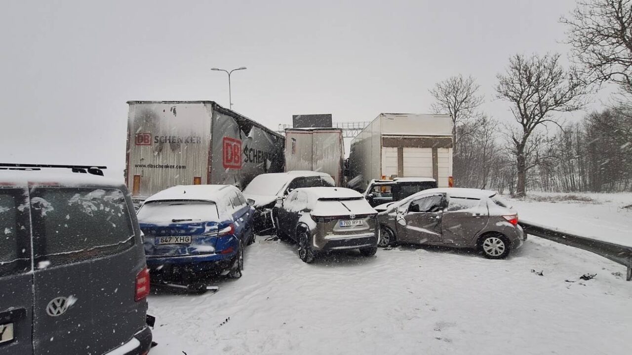 Jaanuari rasked teeolud lõid Eestis liiklusõnnetuste rekordeid