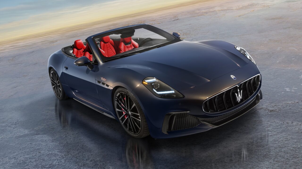 Maserati GranCabrio on kohal ja saab muidugi võimsa V-6 mootori